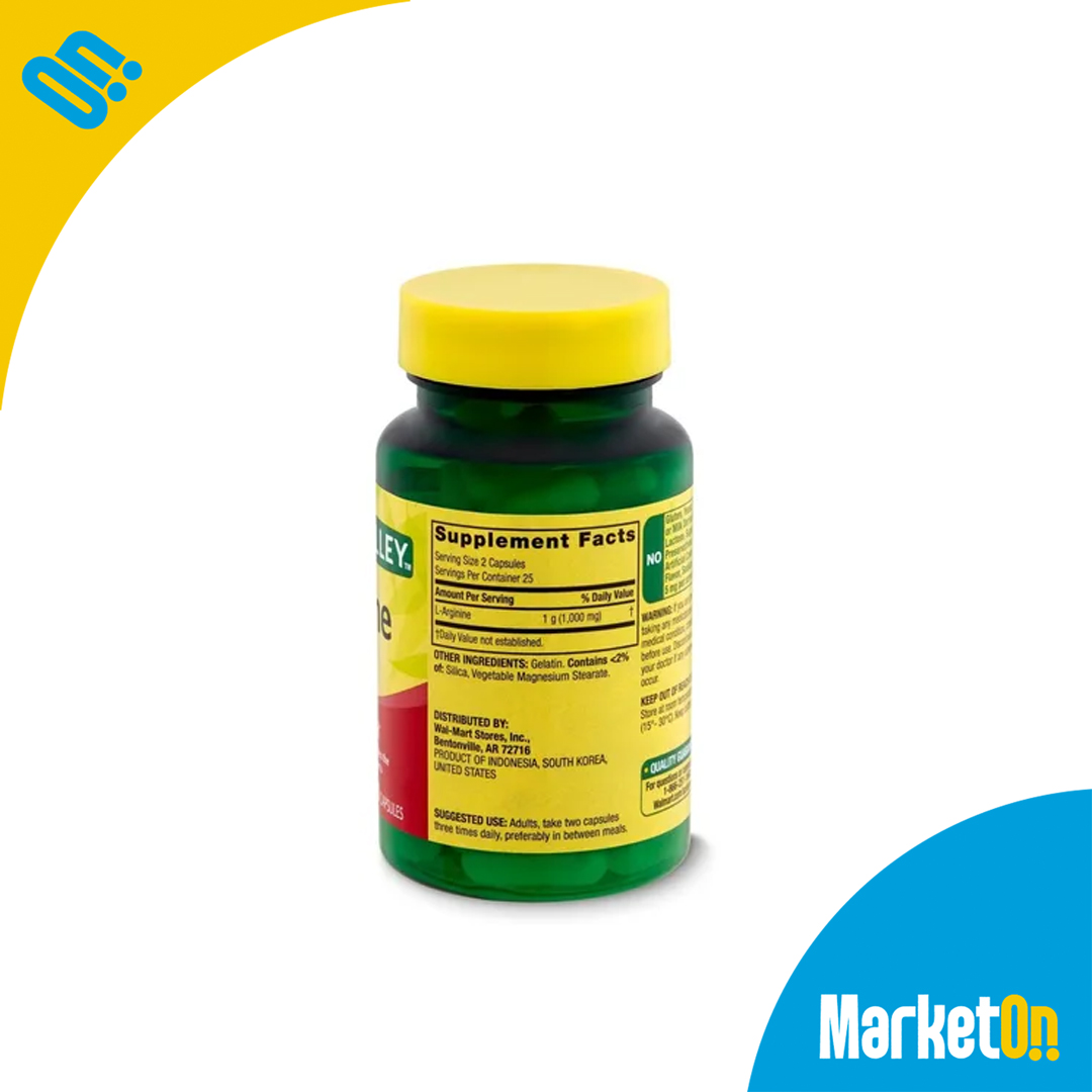 L-Arginine 500mg. 50cap.