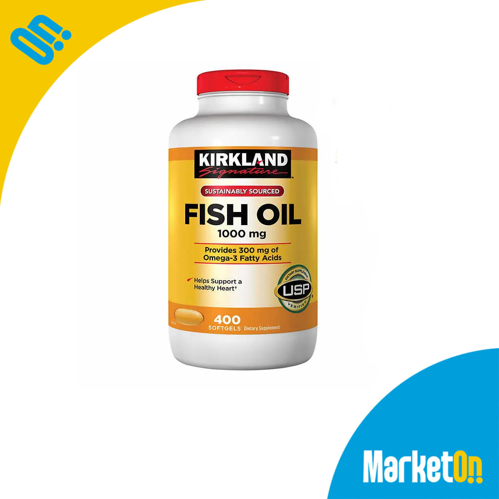 Fish Oil 1000mg. 400soft.