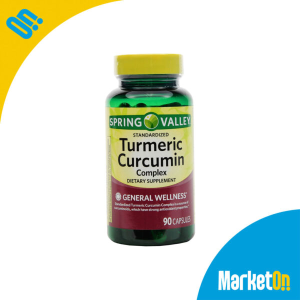 Turmeric Curcumin 90 capsulas 500mg Spring valley