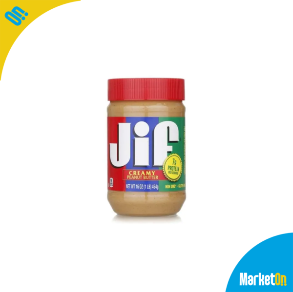 JIF Creamy Peanut Butter 454 Gr