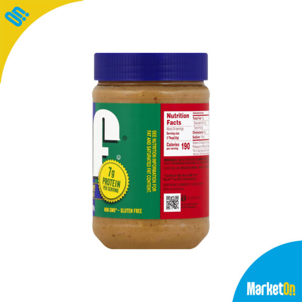 Jif Extra Crunchy Peanut Butter 454 Gramos